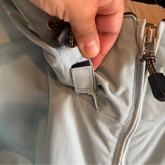 Obermeyer two-tone Dynamic ski/winter jacket Baby Blue - Picture 14 of 16